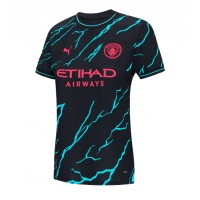 Camiseta Manchester City Manuel Akanji #25 Tercera Equipación para mujer 2024-25 manga corta